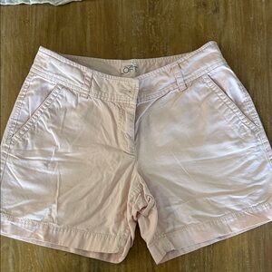 LOFT Women's Light Pink‎ Bermudas